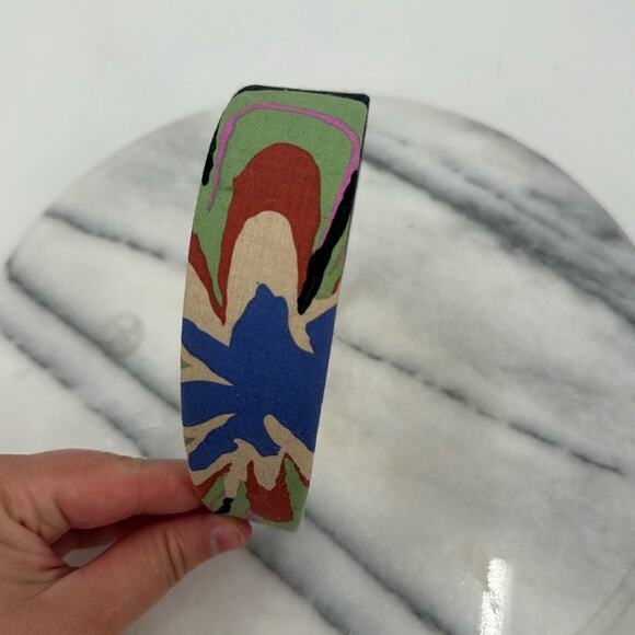 Funky modern fabric mod style headband - Picture 1 of 3
